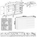 Комод широкий на четыре ящика и две дверки Мори МК1600.1 белый