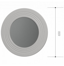 Тефия Зеркало навесное/650 МДФ матов