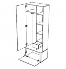 Прихожая ИНЕС ШК770
