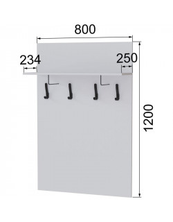Мэнкс Вешалка МПВ-31 белый