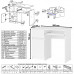 Стол компьютерный МС-1 левый с пеналом Мори 400 белый