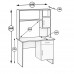 Стол письменный с надстройкой С-МД-1-09Н ясень шимо светлый/ясень шимо тёмный